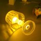 thumbnail image 5 of Paquete de 2 mini lámparas de escritorio LED acrílicas de cristal transparente blanco cálido, mini lámpara de mesa, adecuada para una fiesta infantil, tocador para niños, 5 of 5