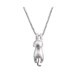 thumbnail image 1 of Collar con colgante de gato shaofei Plata S925 40 + 5 cm, 1 of 5