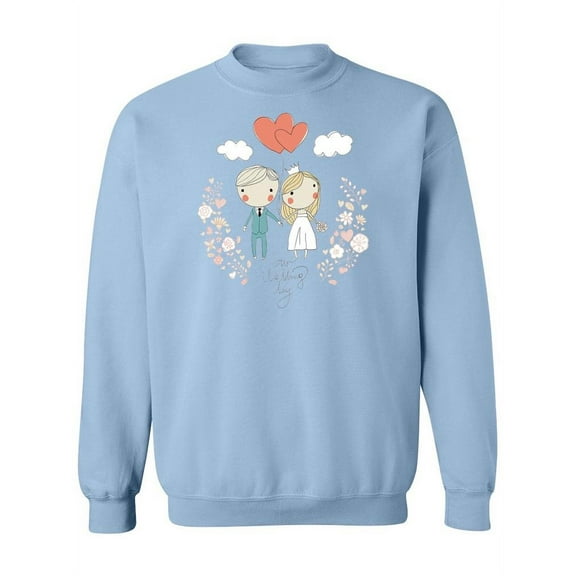 Our Wedding Day. Sweatshirt Women -Image by Shutterstock, Female Large