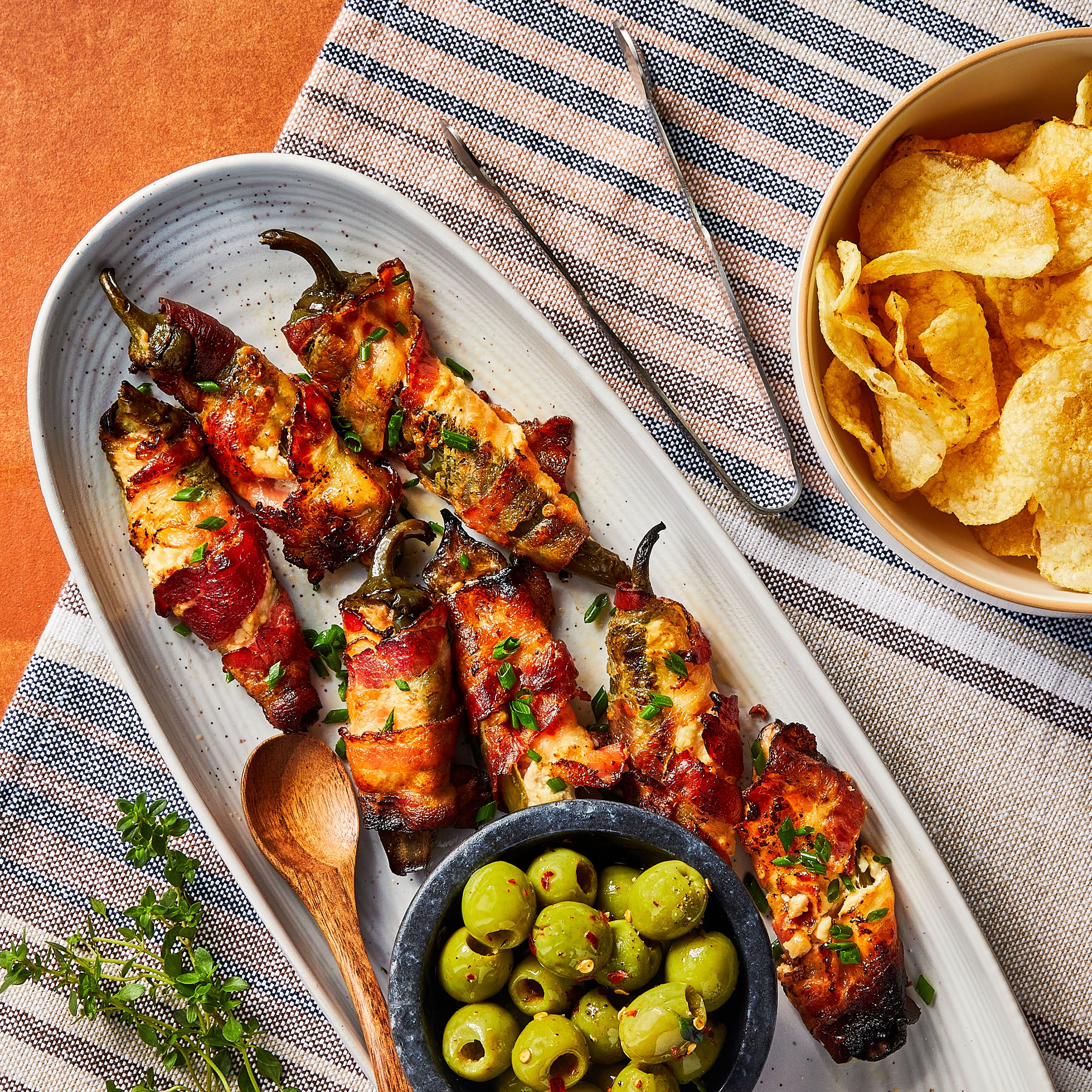Marketside Bacon-Wrapped Jalapeno Peppers Stuffed with Cream Cheese, 1 Pack