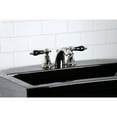 thumbnail image 2 of Kingston Brass KB956AKLPN Duchess Mini-Widespread Bathroom Faucet, Polished Nickel, 2 of 5