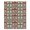 Pink, Pattern 2, variant on ODIKA 6' x 9' Machine Washable Non-Slip Area Rug, macrame geometric High Traffic Rug, Blue, 994911