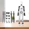 thumbnail image 3 of 1 Juego de Robot móvil multiarticulado 13 Robot de actividad de cuerpo completo maniquí impreso 3D móvil multiarticulado juego para padres e hijos, 3 of 6