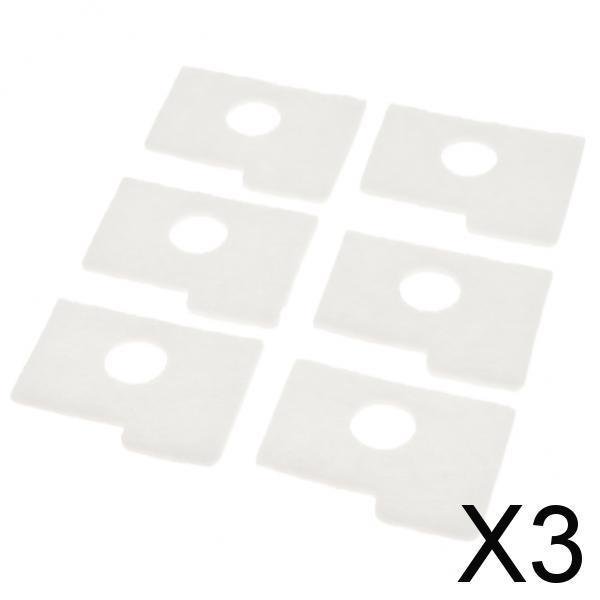 DYNWAVECA Premium Lot de 12 Air s pour Modèles 017, MS170, 018, Blanc, 3 Pcs