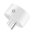 thumbnail image 1 of Graflsoa Wi-Fi Enabled Smart Plug with Voice Control, US Standard, 10A, White, AC100-240V, Remote & Timer Functionality for Home Automation, 1 of 6