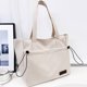 thumbnail image 5 of Bolso de hombro grande para mujer Bolso tipo cartera tipo hobo ligero Bolso de compras (blanco), 5 of 8