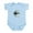 Sky Blue, variant on CafePress - Wicked Mama Infant Bodysuit - Baby Light Bodysuit, Size Newborn - 24 Months