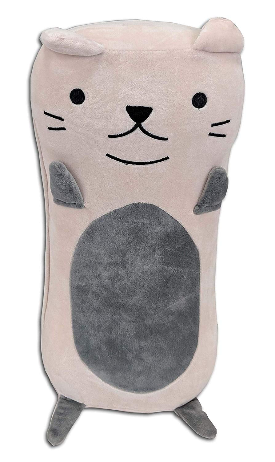 Adorable Large Stuffed Animal Plush Huggable Cat Pillow for Kids - White - Walmart.com