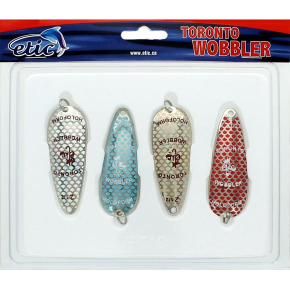 Etic 502-250HX Toronto Wobbler Spoon Kit, Holoform 2.5", Toronto Wobbler Spoon Kit, Hol