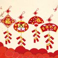 thumbnail image 1 of Gwong Juguete 1 Set Firecracker Decorations PRÁCTICA HABILIDAD COMPACIDAD COGNITIVA CAPA COGNITIVA FESTIVO DE LA VENTANA DE LA VENTANA AÑO NUEVO FIRARECE DE DIY PARA NIÑOS Gwong 30013989, 1 of 6