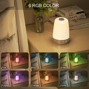 Sailstar Sunrise Alarm Clock, Touch Wake Up with Sunrise Simulation and Sunset Simulation, 3 Way Dimmable Bedside Lamp