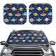 thumbnail image 2 of Fotbe Planets and Stars Juego de 2 Piezas de Parasoles para Parabrisas | Bloqueador Solar para Auto | Accesorios Plegables para Protección Solar Interior-Small, 2 of 6