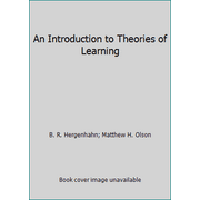 An Introduction to Theories of Learning, Used [Paperback]