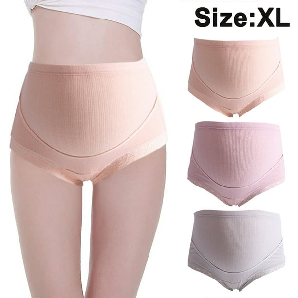 MOMATE Maternity Underwear Over Bump High Waist Full Coverage
