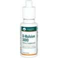 thumbnail image 1 of Genestra Brands D-Mulsion 1000 | Supports Cardiovascular Health, Bones, and Immune Function* | 1 Fl Oz | Natural Spearmint Flavor, 1 of 8
