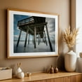 thumbnail image 5 of The Fishing Pier, Margate City - Margate City New Jersey Photography Boardwalk Ocean Coastal Beach Seascape Architecture Unframed Wall Art Print 32 x 48 inches, 5 of 7