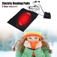 thumbnail image 2 of Electric Heated Pad, New 2 in 1 Heating Cloth Plus Large Intelligent Temperature Regulating Heating Piece Clothing Vest Electric Heating Piece Waterproof for Clothes Vest USB Powered, 2 of 9