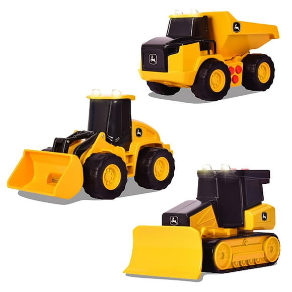 Set de juguetes Sunny Days John Deere con luces y sonido para 5 vehículos