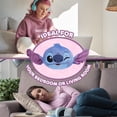 thumbnail image 4 of Cojín de cojín de felpa Disney Stitch 3D para cama, viajes y niños, 4 of 6