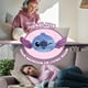 thumbnail image 4 of Cojín de cojín de felpa Disney Stitch 3D para cama, viajes y niños, 4 of 6