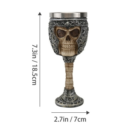 

TOYMYTOY 1PC Horror Elements Designed Goblet Home Creative Liquor Cup 3D Wine Cup Decor