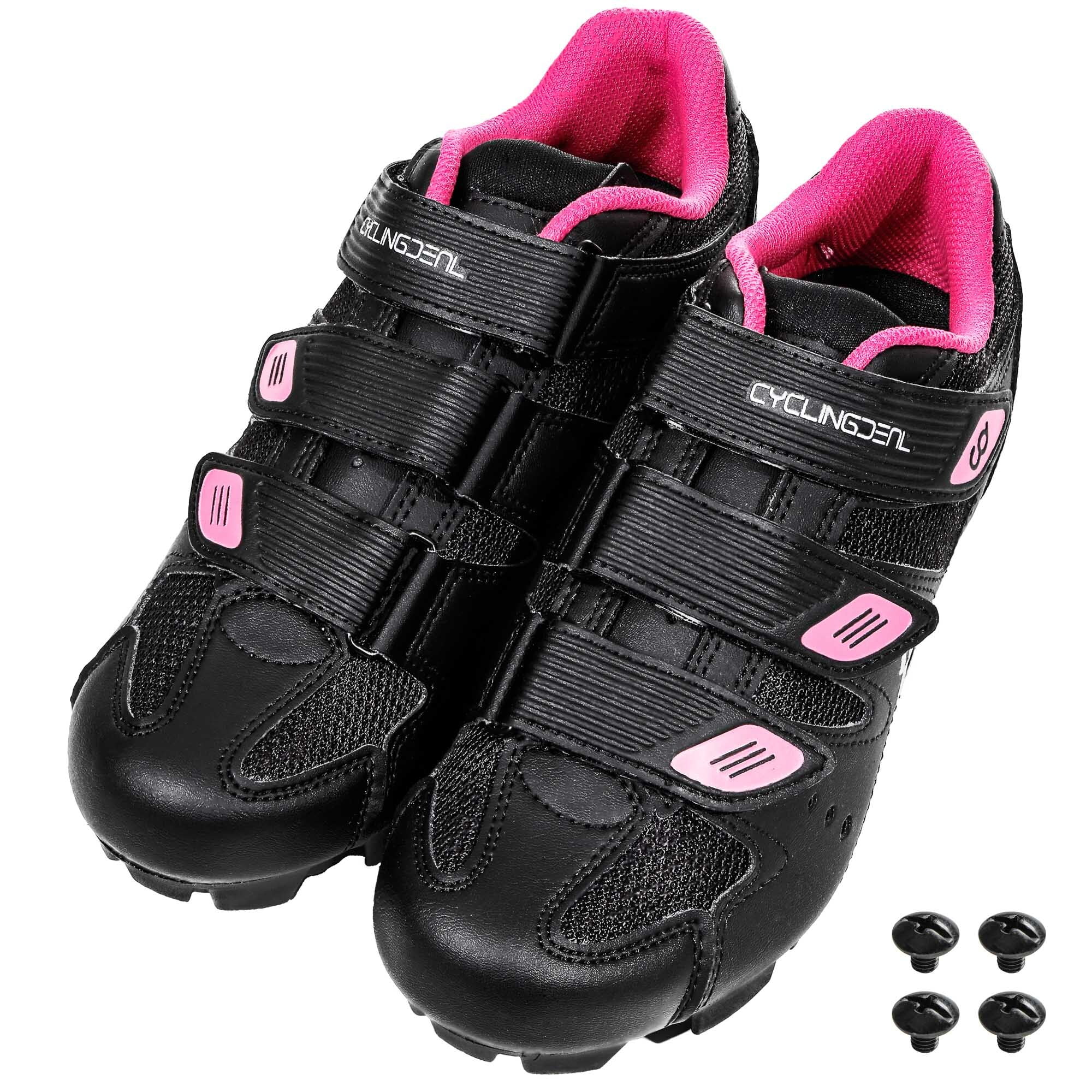 CD Mountain Bike Bicycle Women's Cycling Shoes Compatible With Shimano SPD 