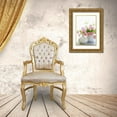 thumbnail image 3 of Millet, Karyn 13x18 Gold Ornate Wood Framed with Double Matting Museum Art Print Titled - Tulip Bouquet I, 3 of 4