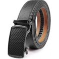 thumbnail image 1 of Men's Ratchet Belts Leather Comfort Adjustable Click Belt, 1 of 3