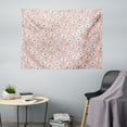 thumbnail image 1 of Flowers Tapestry, Randomly Arranged Chamomile Floral Motifs Tender Elements Design, Fabric Wall Hanging Decor for Bedroom Living Room Dorm, 5 Sizes, Blush Purpleblue, by Ambesonne, 1 of 1