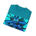 thumbnail image 4 of Band of Bats, Hand drawn skate / surf Art on a Unisex Softstyle T-Shirt, 4 of 4