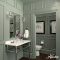 thumbnail image 3 of Hunter - Cypress Grove 1-light Brushed Nickel, Medium Size Sconce Light, Dimmable, Transitional Style, for Bedrooms, Dining, Living Rooms - 19351, 3 of 8