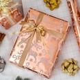 thumbnail image 3 of Minirollo de papel de regalo MAYPLUSS Rose Gold de 43 x 10 m, 3 of 6
