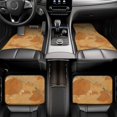 thumbnail image 7 of Crystal Fleece Car Floor Mats Set Of Four - Bottom Injection Molded For Easy Installation To Prevent Interior Contamination Suitable For Most Cars Sandybrown Marble_1, 7 of 7