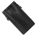 thumbnail image 3 of Bolsa de almacenamiento colgante de PU, portátil, de gran capacidad, suave, impermeable, organizador de secador de pelo para rizador, color negro, 3 of 12