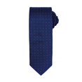 thumbnail image 1 of Premier - Corbata formal con estampado de lunares pequeños para hombre (Marino/rojo), 1 of 1