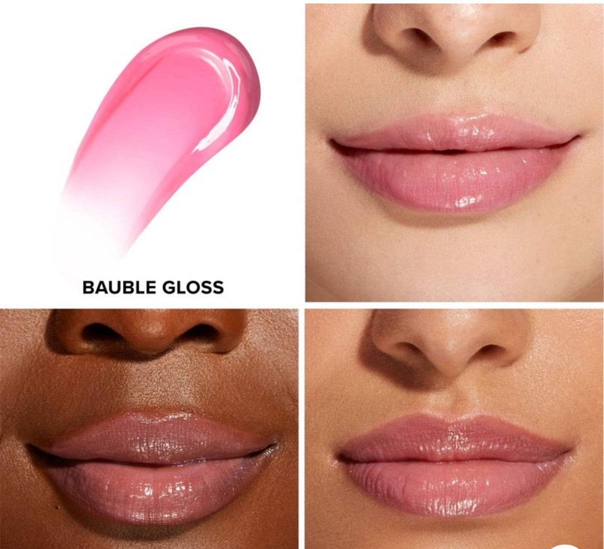 Too Faced Bauble Gloss Ring Lip Gloss, Pink