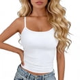 thumbnail image 3 of YgkuHd Women's Striped Modal Cami Tank Top, Scoop Neck Sleeveless Casual Shirt for Spring & Summer, 3 of 8