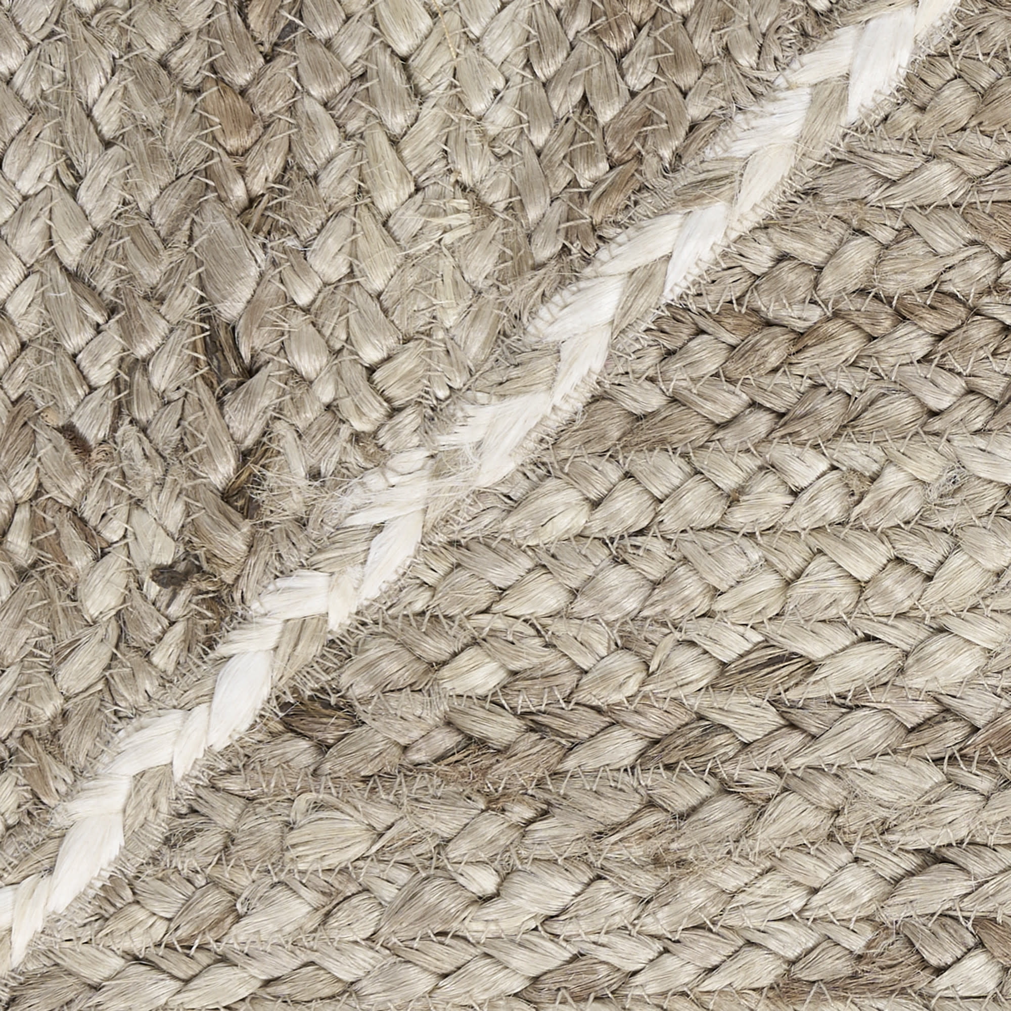 Nourison Terrazzo Jute 4' x 6' Natural Grey Farmhouse Indoor Rug