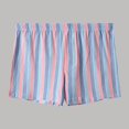 thumbnail image 1 of Caleçons Rayés Respirants pour Hommes pour un Confort Doux et un Port Quotidien Polyvalent avec Performance Anti-Humidité et Ajustement Extensible, 1 of 3