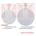thumbnail image 4 of 20PCS Transparent Plastic Coin Holder Coin Holder Plastic Square Coin Collecting Box 20 25 30 35 40mm, 4 of 7