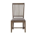 thumbnail image 4 of Modus Chaise d'Appoint Rembourrée en Bois Massif d'Automne en Chêne Silex (Lot de 2), 4 of 6