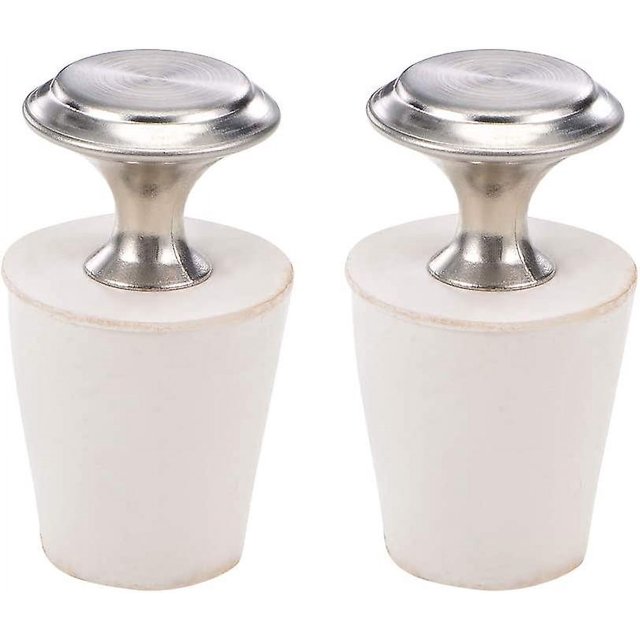 2 tapones de goma de sourcing map, tapón de invernaje para piscinas para orificio de tubería de 19 mm a 26 mm