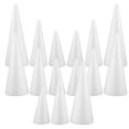 thumbnail image 3 of 15pcs Foams Cone Models Diy Christmas Tree Making Models Diy Foams Cones Hand Made Crafts Supplies, 3 of 6