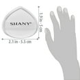 thumbnail image 4 of SHANY Stay Jelly Silicone Sponge - Clear & Non-Absorbent Makeup Blending Sponge for Flawless Application with Foundation - CONE, 4 of 5