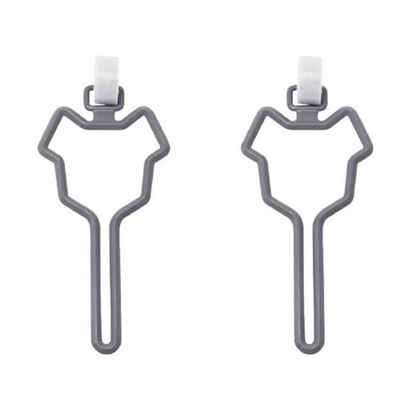 2 Pcs Support de Sac à Crottes pour Chien pour Laisse Support de Sac à Crottes Corde de Traction Distributeurs de Sacs de Toilette Clip Mains Libres pour Promener le Chien