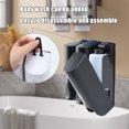 thumbnail image 2 of LASIEYO Wall Mounted Shower Soap Dispenser, Gel Storage Box Bathroom Manual Press for Shower Shampoo Conditioner, 2 of 11