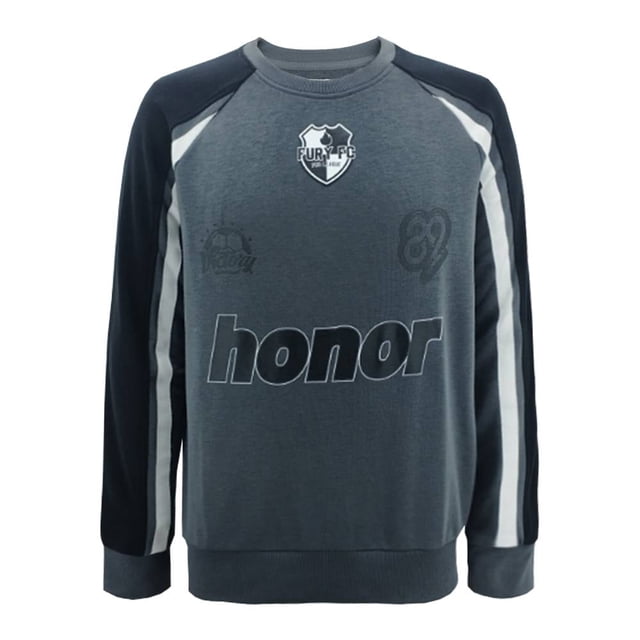 Sudaderas George Para Hombre, Estampado Futbol Talla Gris Talla EG