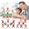 thumbnail image 4 of Stacking Game Set Cartoon Creative Building Block Toy Balancing Game for Kids, 4 of 10