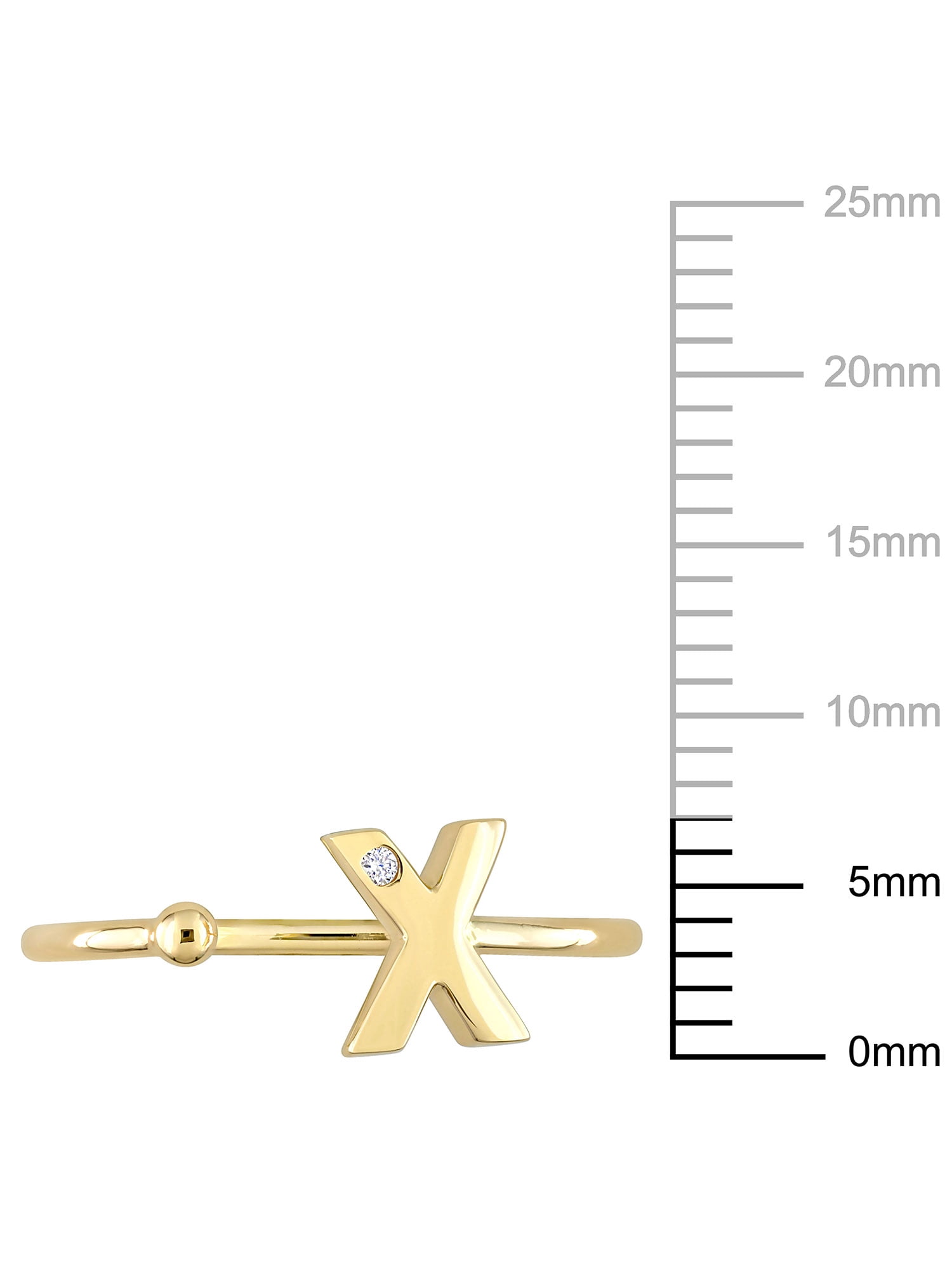 Everly Women's Diamond 10k Yellow Gold Ring