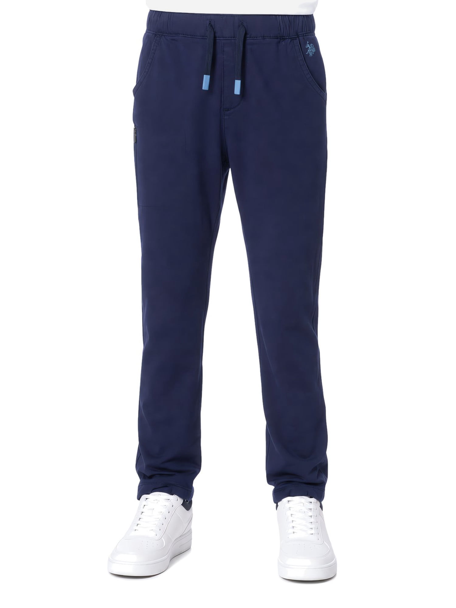 U.S. Polo Assn. Boys' Pull On Straight Utility Pant, Sizes 4-18